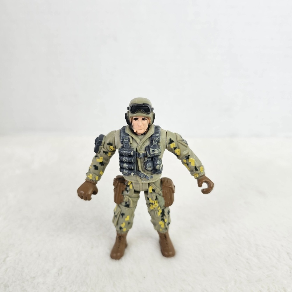 Chap Mei HK Design Military Soldier  Action Figure 4" PVC - VGC
